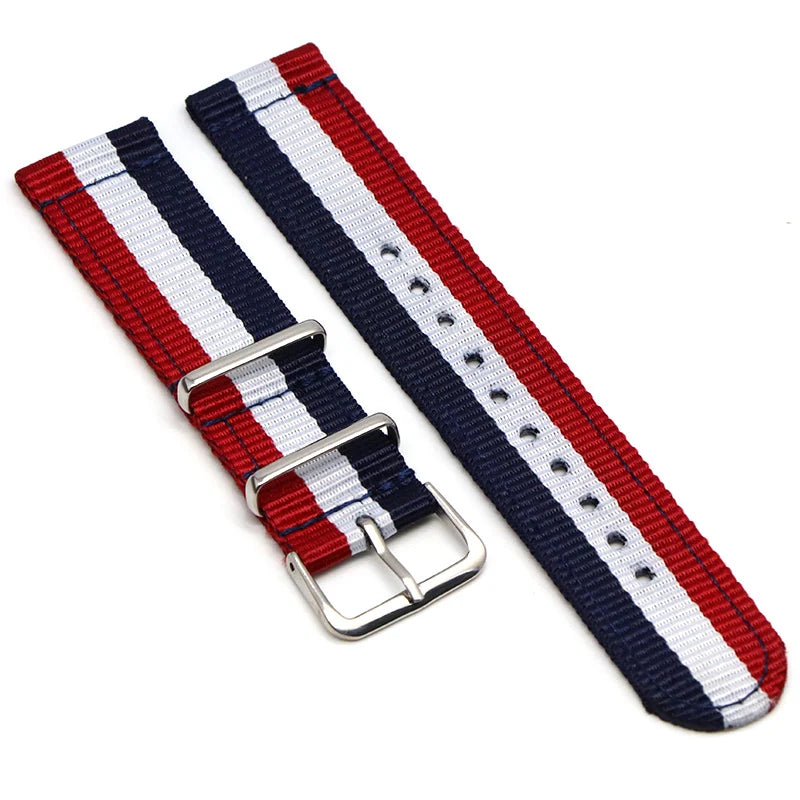 Solid Nylon Smartwatch Strap