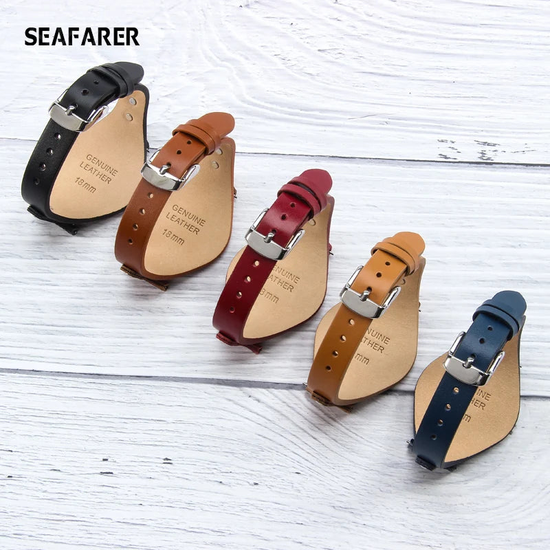Genuine Leather 18mm Watch Strap for Fossil Women – ES4114/ES4113/ES3625/ES3616