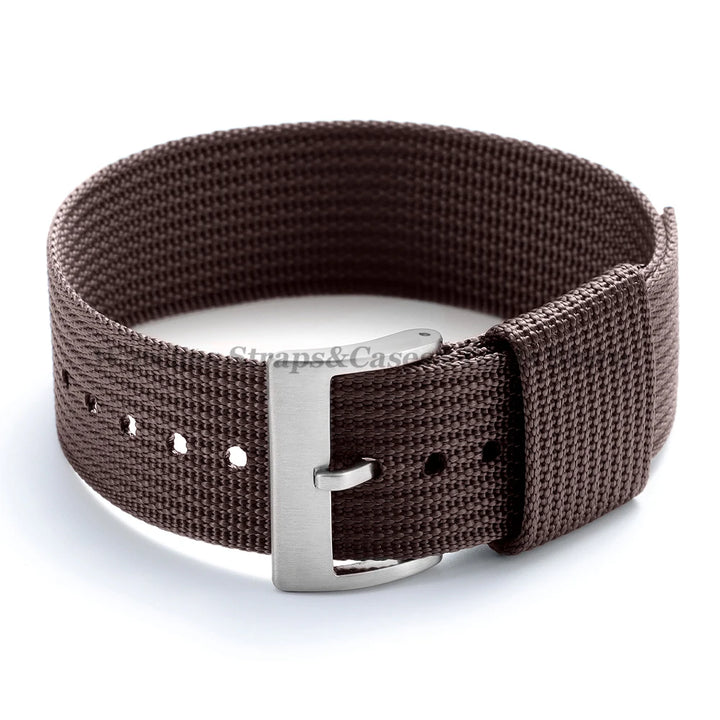 Nylon Watch Strap (18–22mm) – Breathable Sport Canvas