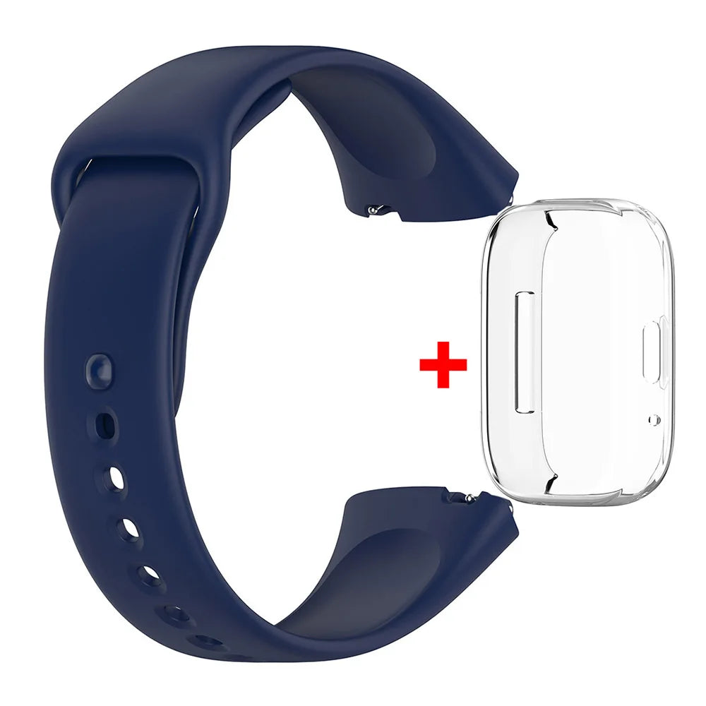 Redmi Watch 3 Active/Lite Silicone Strap + TPU Case
