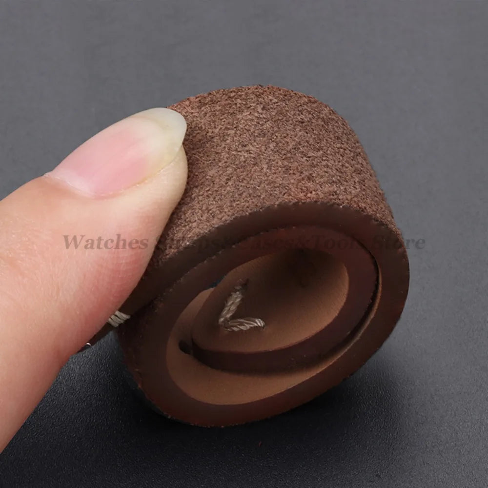 Vintage Suede Leather Watch Band 14–22mm for Omega & Seiko (Handmade,