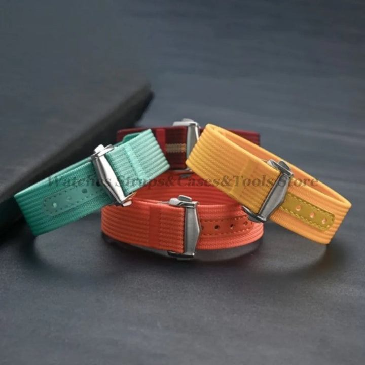 Canvas Nylon Watch Strap – 20-22mm Waterproof