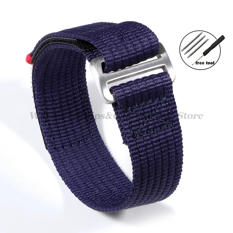 Nylon Military Sport Watch Strap (20mm/22mm)