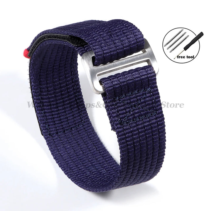 Nylon Military Sport Watch Strap (20mm/22mm)