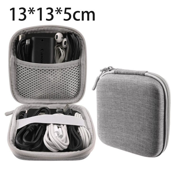Portable Earphone & Cable Organizer Bag for Chargers & Gadgets
