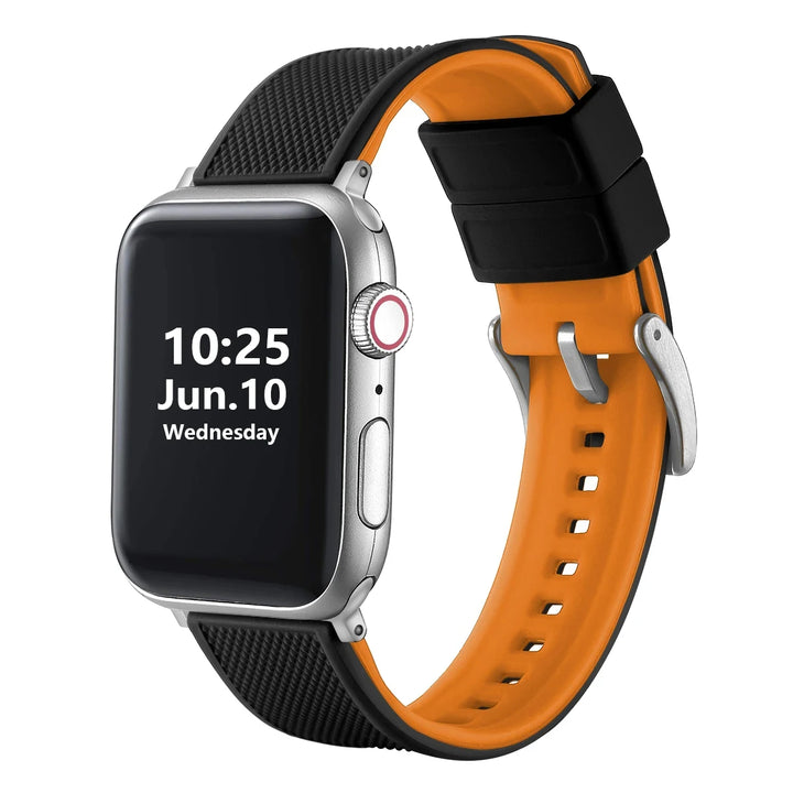 New Silicone Rubber Apple Watch Band 38–45mm