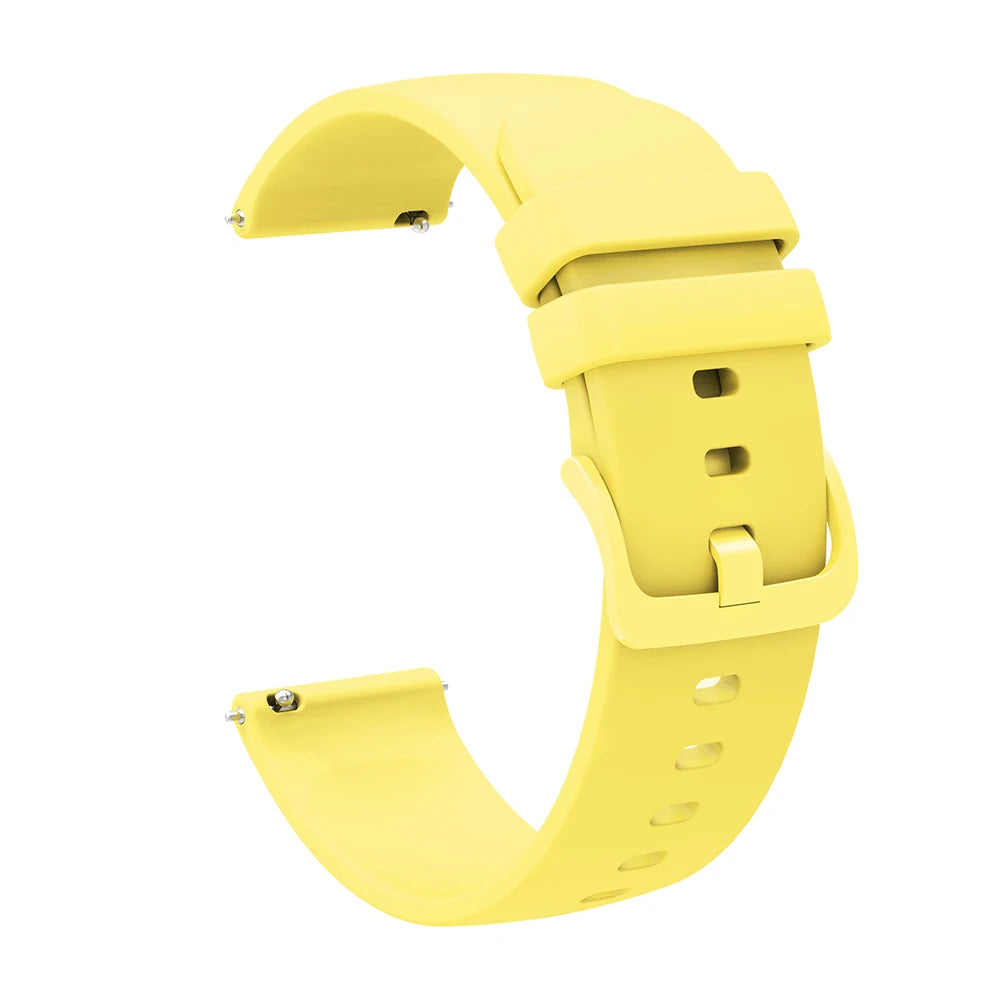 Silicone Watch Strap – 18/20/22mm for Garmin Vivoactive & Huawei GT Series
