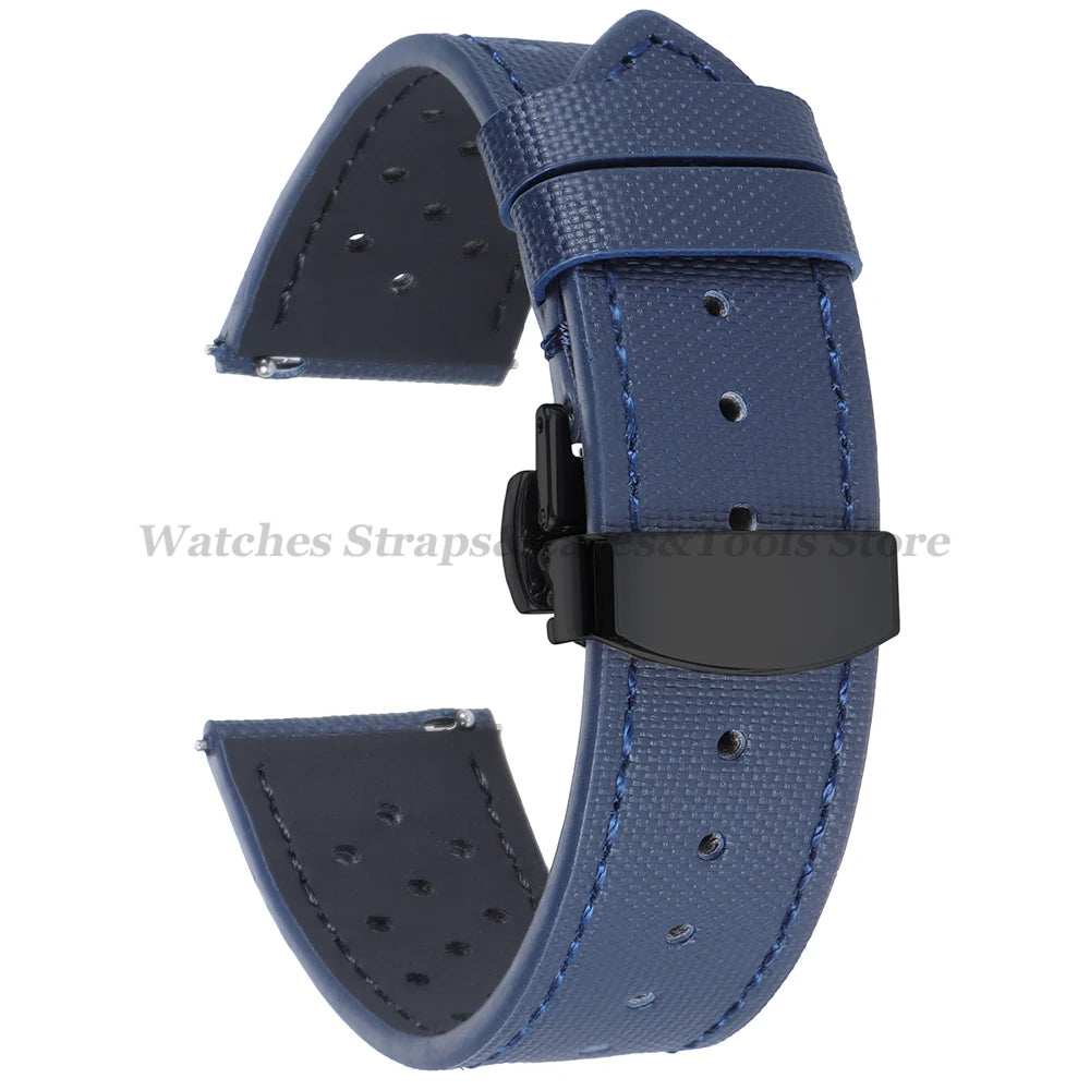Sailcloth Nylon Watch Strap – 18-22mm