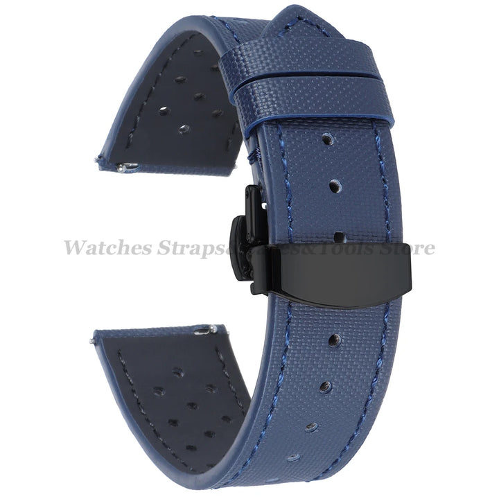 Sailcloth Nylon Watch Strap – 18-22mm