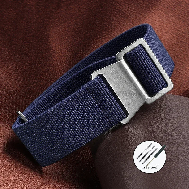 Elastic Nylon Watch Strap 18/20/22mm (Sport Band)