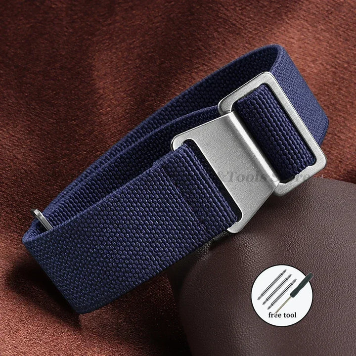 Elastic Nylon Watch Strap 18/20/22mm (Sport Band)