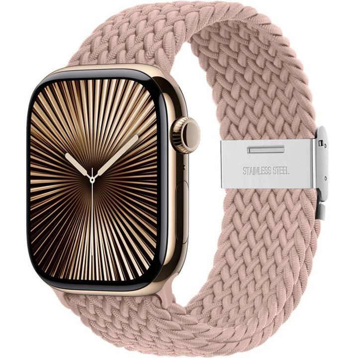 Strap For Apple watch band 46mm 45mm 44mm 49mm 40mm 41mm 42mm Braided loop correa bracelet iWatch series 10 8 9 7 5 se 6 4 Ultra
