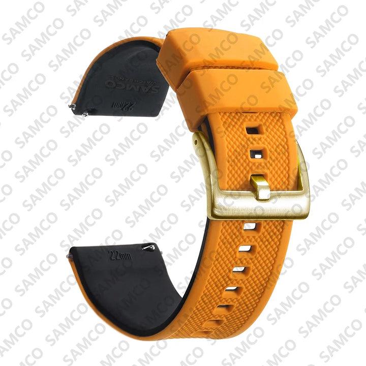 Silicone Quick-Release Watch Band 18/20/22mm