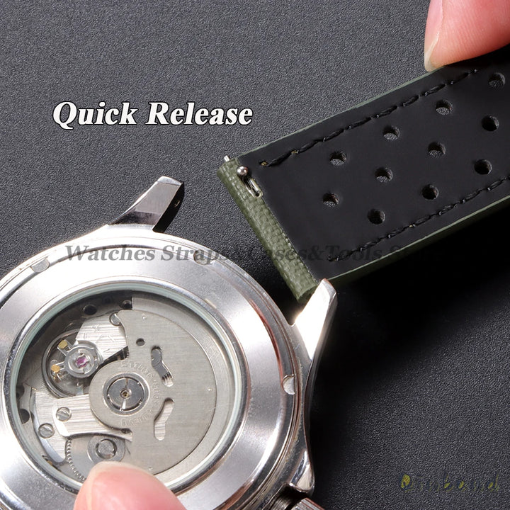 Nylon Sailcloth Watch Strap 18 20mm 22mm Band Waterproof Fabric Premium Watchband Quick Release Wristband Belt Watch Accessories