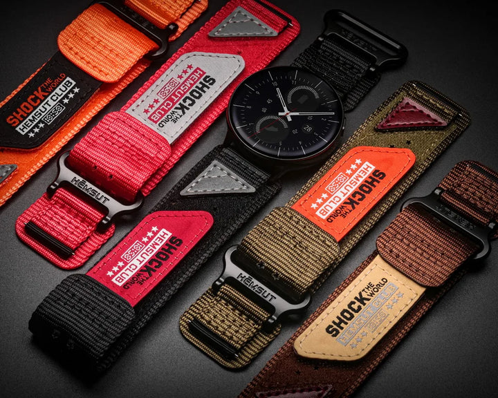 HEMSUT Quick-Release Nylon Strap for Suunto (20-24mm)