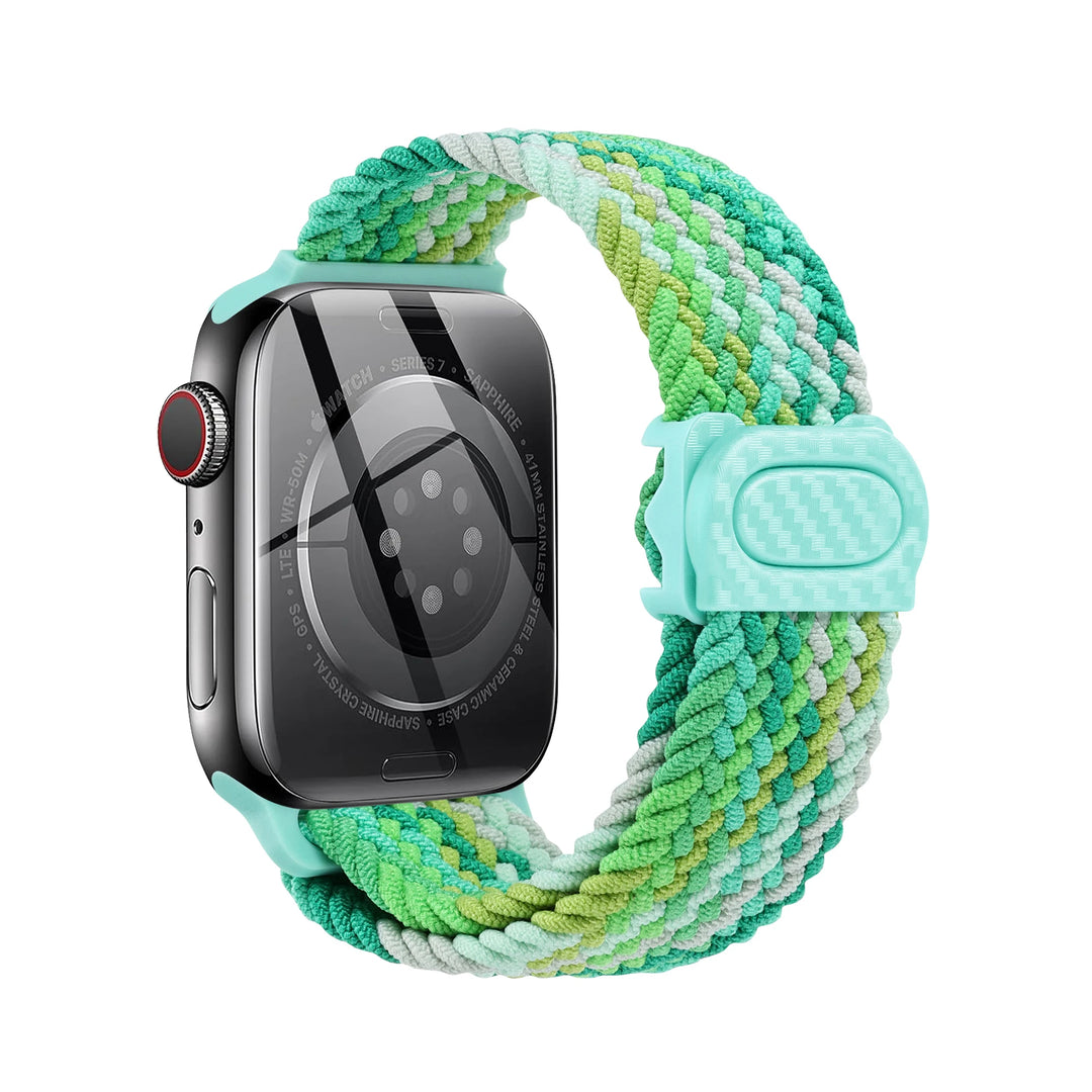 Strap For Apple watch band 44mm 42mm 40mm 45mm 46mm 41mm 49mm Braided Solo Correa Bracelet iWatch Series 9 8 10 7 6 5 4 se Ultra