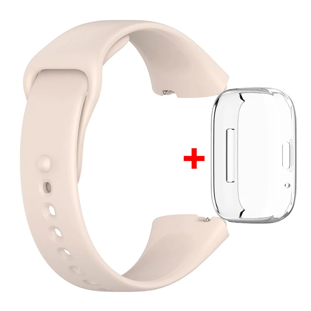 Redmi Watch 3 Active/Lite Silicone Strap + TPU Case
