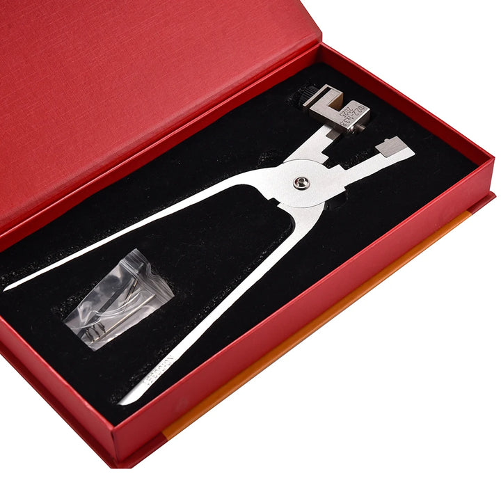 Universal Rubber Leather Watch Bracelet Cutting Plier Catches Spring Bar Hand Tool Pliers Straight Watch Band Hole Punch Pliers