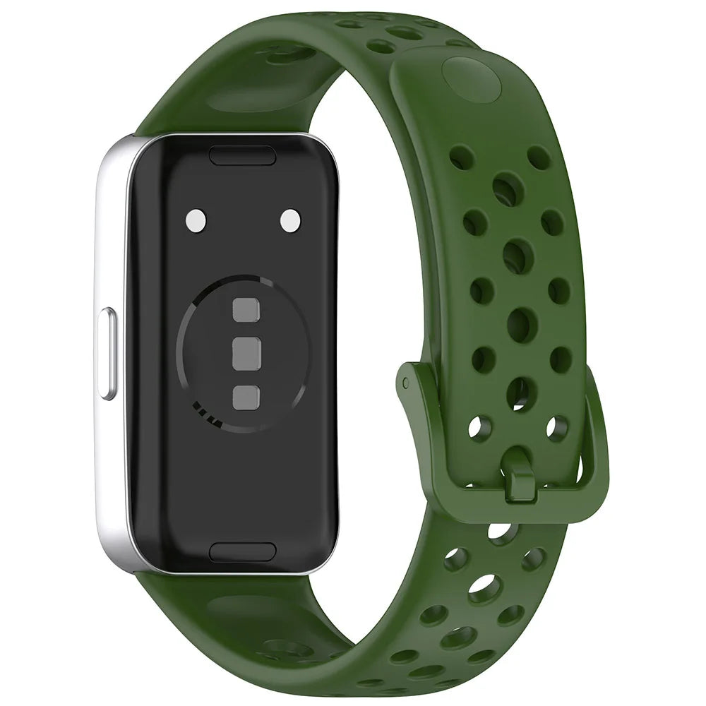 Sport Silicone Strap for Huawei Band 8-10 NFC