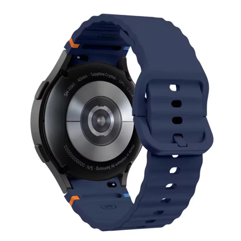 Silicone Samsung Galaxy Watch Band 40–47mm for Series 4–7 & Classic/Pro