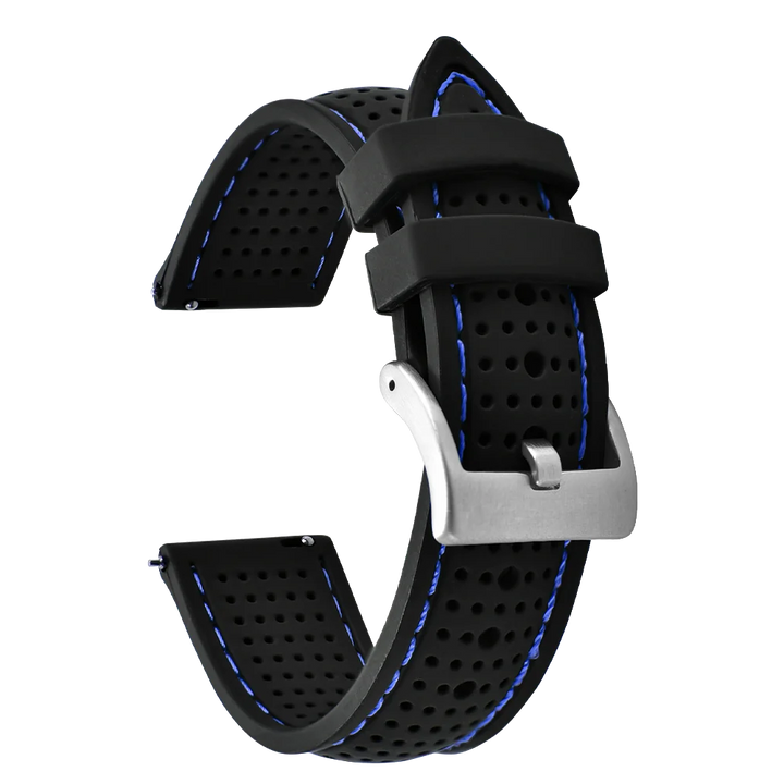 NATOBELT Soft Porous Rubber Watch Strap – Quick Release (18-22mm)