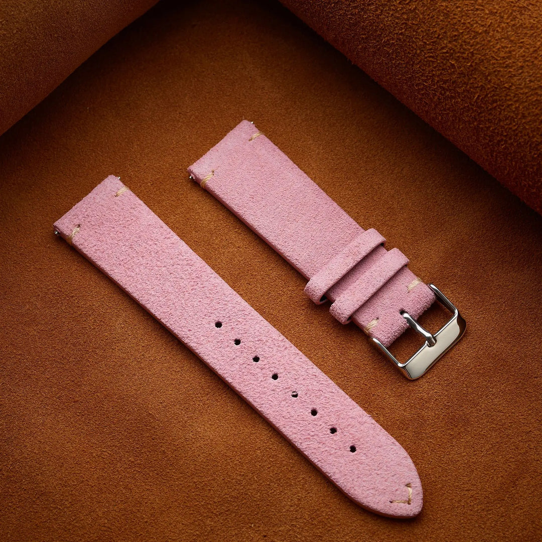 19mm 21mm 20mm 22mm 14mm 16mm 18mm Watch Band Calfskin Wristband Quick Release Soft Suede Strap Bracelets Women&Men Accessories