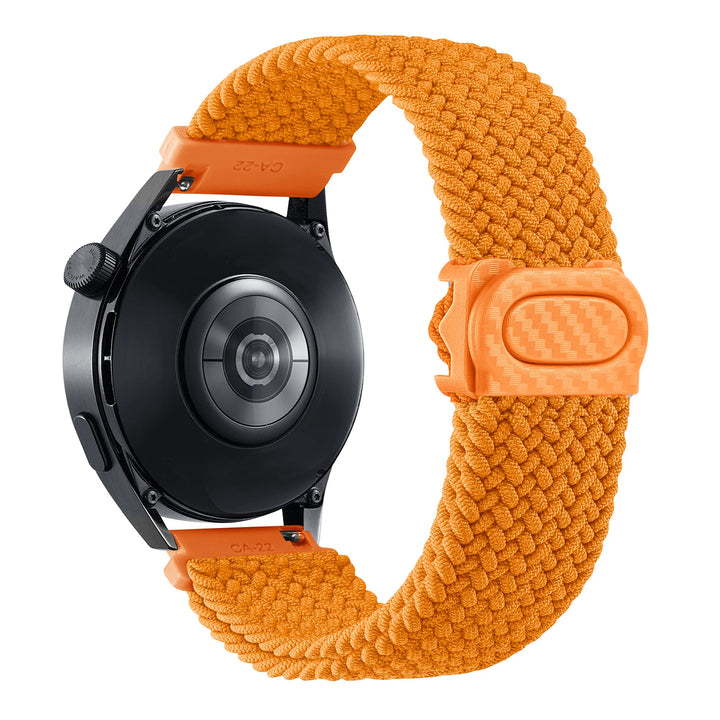 Nylon Braided Loop Watch Strap 20-22mm for Samsung Galaxy Watch & Huawei GT Series