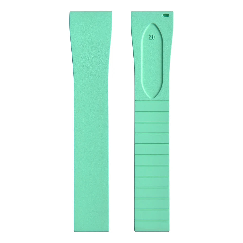 CTS FKM Rubber Watch Strap 16mm 18mm 19mm 20mm 21mm 22mm Quick Release Butterfly Buckle Watch Band CTS Strap For Cut To Size