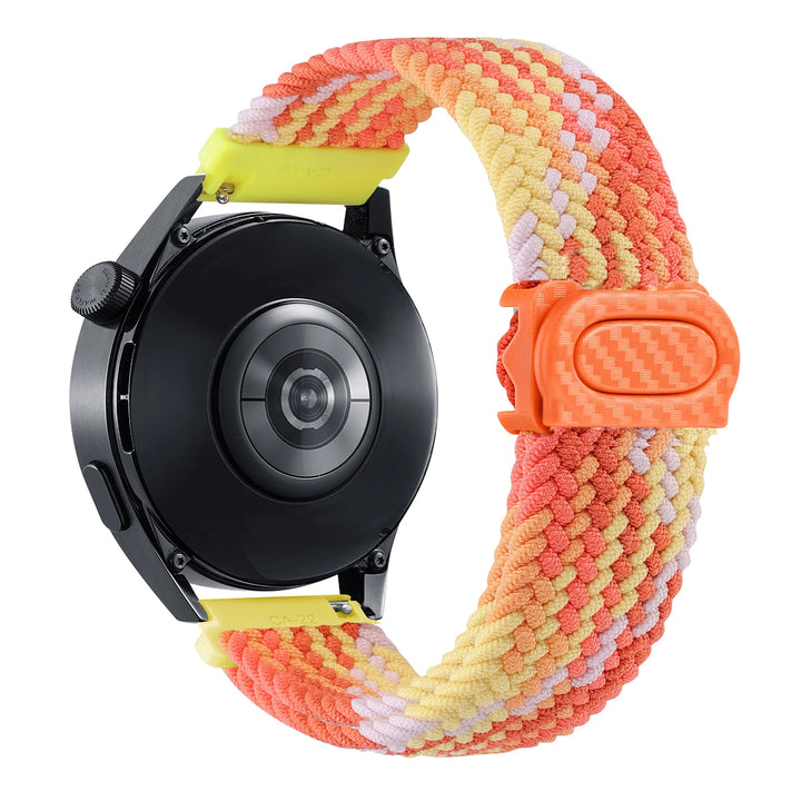 Nylon Braided Loop Watch Strap 20-22mm for Samsung Galaxy Watch & Huawei GT Series