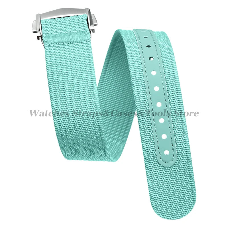 Canvas Nylon Watch Strap – 20-22mm Waterproof