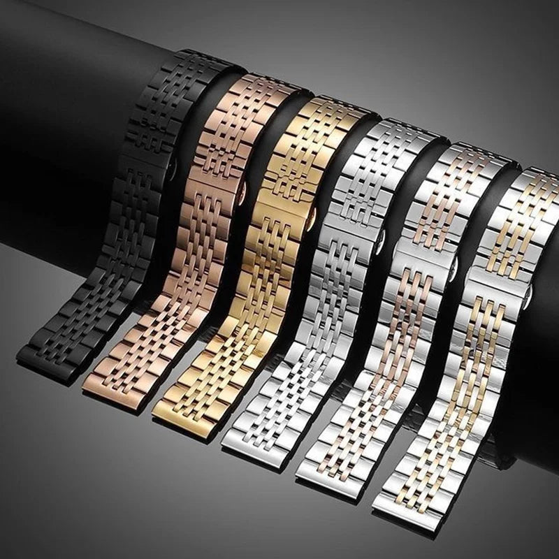 Stainless Steel Wacth Strap for Tissot for Citizen for Longines for Seiko Watch Band 12/14/16/18/19/20/22/24mm Wristband