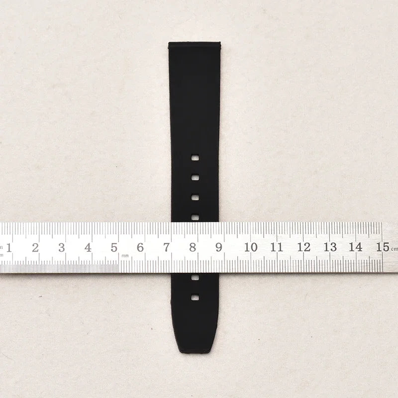 4pcs Silicone Strap Rings 12–26mm (Waterproof Rubber Watch Band Keepers)