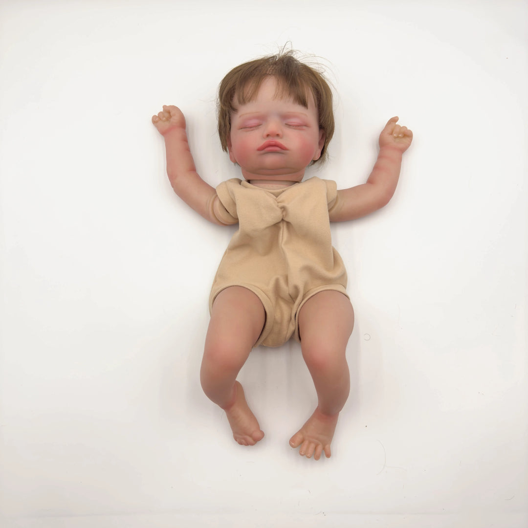 18″ Rosalie Reborn Doll DIY Kit – Lifelike Sleeping Baby Parts