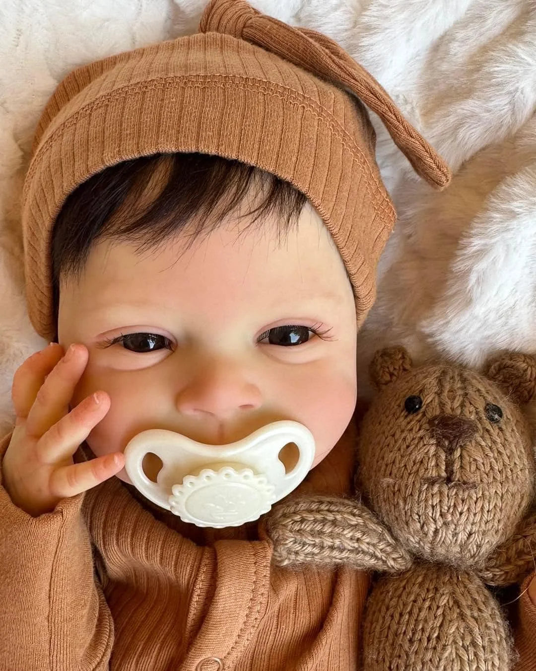 NPK 49 cm Reborn Baby Doll Sebastian — Soft Cuddly Body