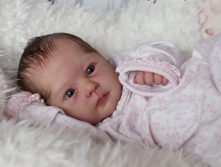 20″ Candy DIY Reborn Doll Kit (Unpainted, Cloth Body & Eyes)