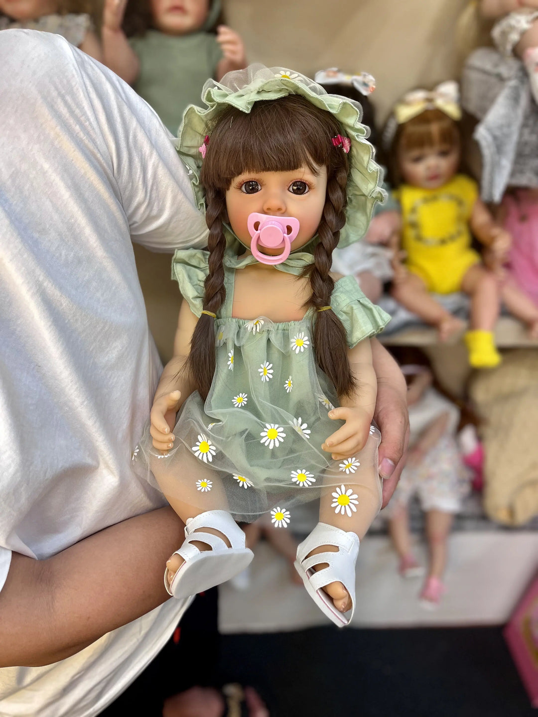 55 cm Silicone‑Vinyl Reborn Toddler Girl Doll “Betty”
