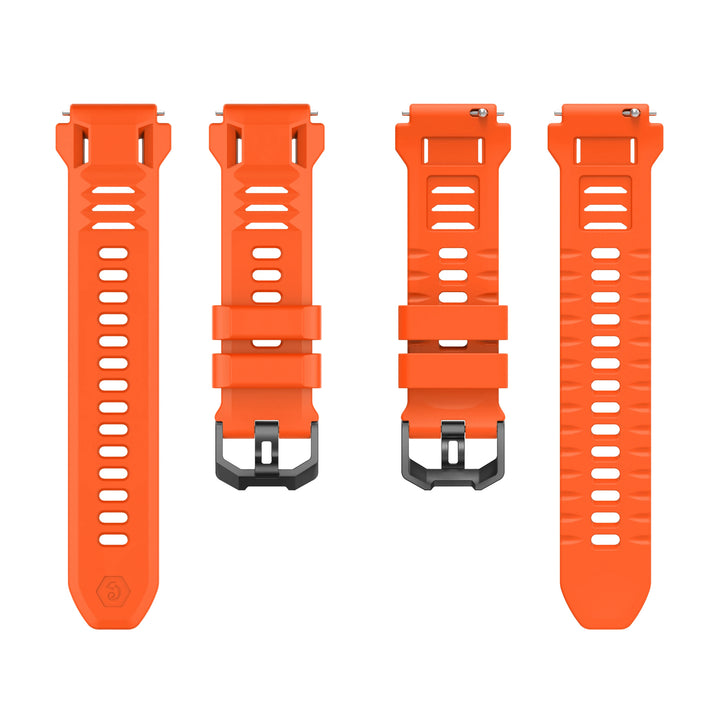 Silicone Strap with Protective Case for Amazfit T-Rex 3 Pro (44mm)