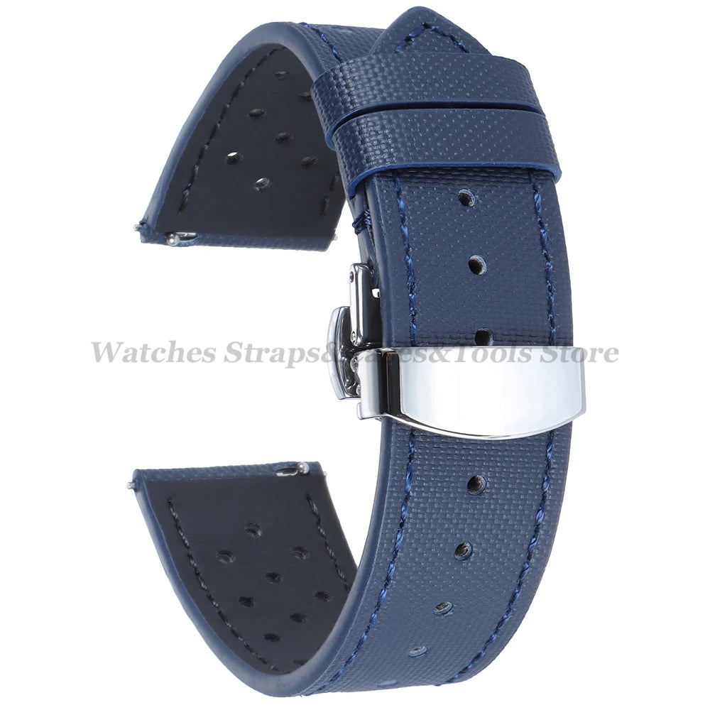 Sailcloth Nylon Watch Strap – 18-22mm