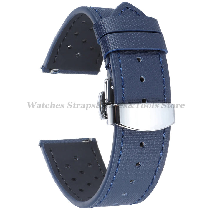 Sailcloth Nylon Watch Strap – 18-22mm