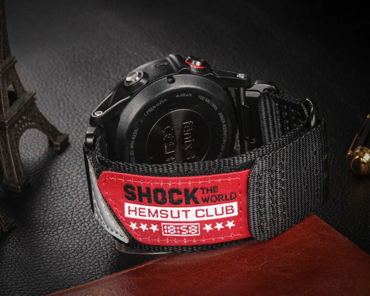 HEMSUT Nylon Quickfit Sports Watch Strap 20-26mm