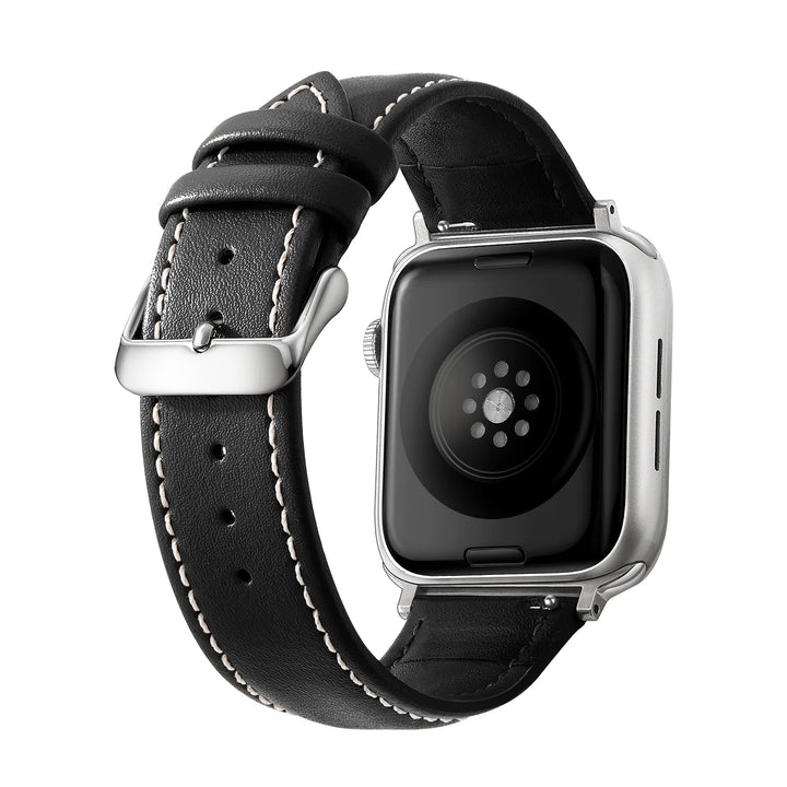 Genuine Leather Apple Watch Band 40–49mm for iWatch Series 3–8 & Ultra