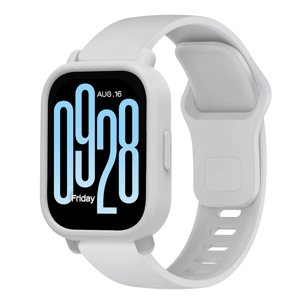 Silicone Strap with Protective Case for Redmi Watch 5 Active