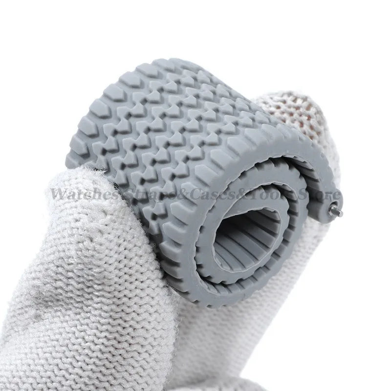 Soft Silicone Rubber Watch Band 18–24mm for Omega & Huawei (Quick