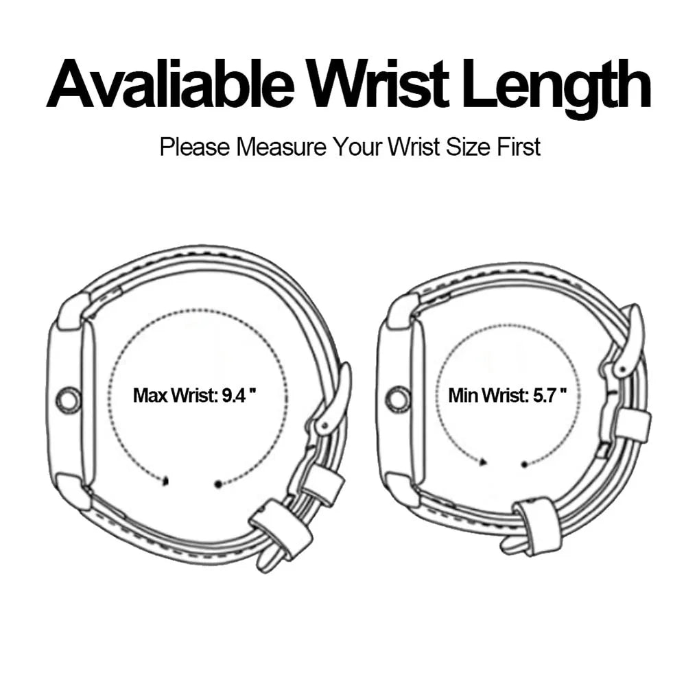 Tropical Silicone Watch Band 18–22mm (Quick Release)