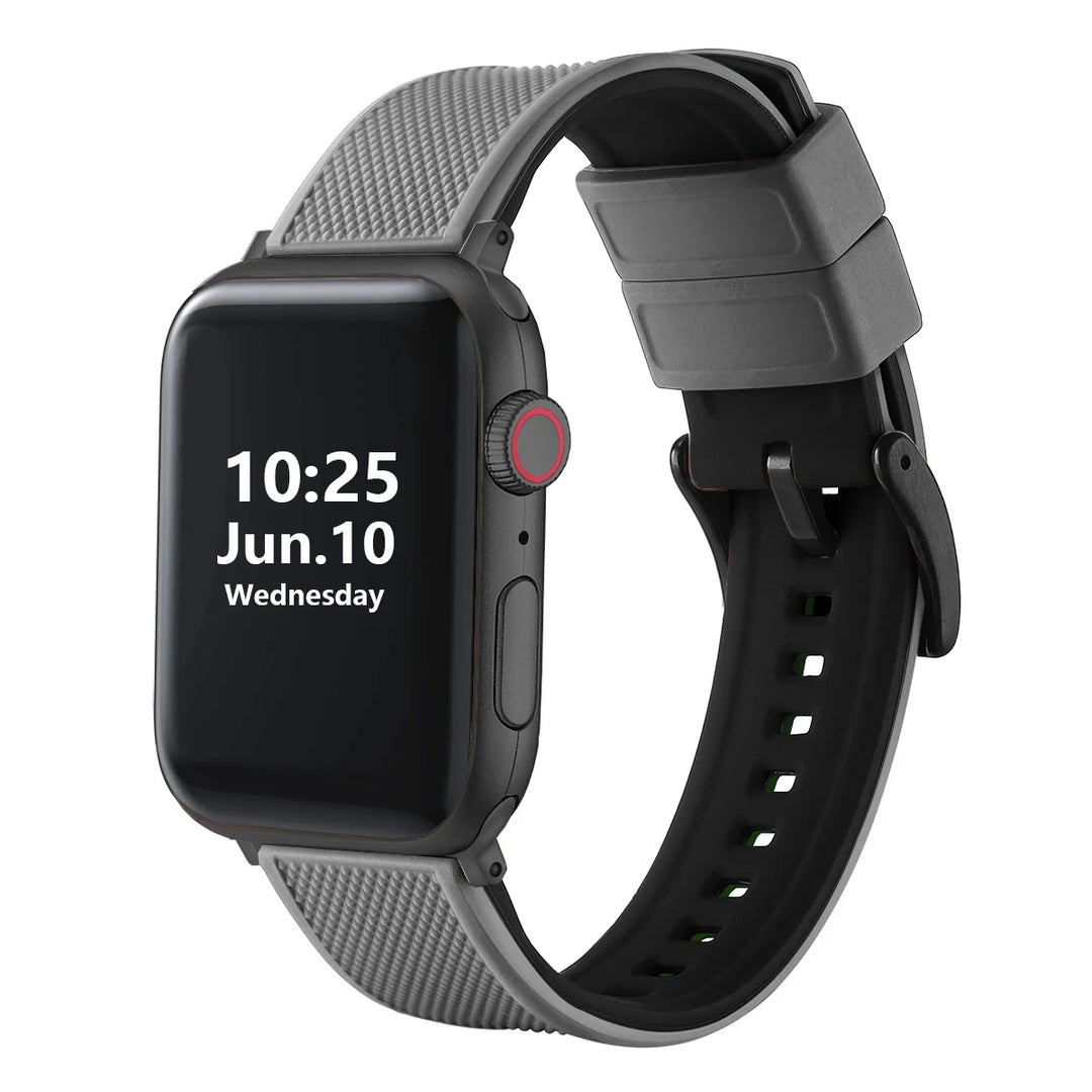 New Silicone Rubber Apple Watch Band 38–45mm