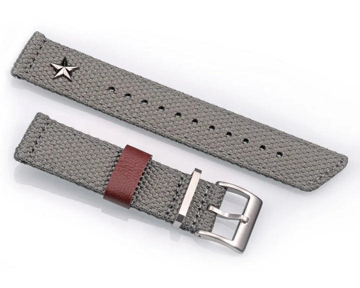 HEMSUT Nylon Quick-Release Watch Strap – 20/22mm Canvas for Men & Women