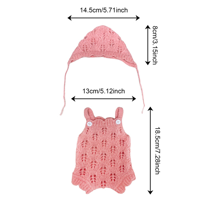 5‑Style Sweater Outfits for 10–12″ Reborn Dolls