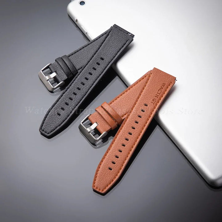 22mm Genuine Leather Strap Band For Huawei Watch GT3 GT 3 Pro/GT 4 Pro/GT 2 Pro Sport Watchband Smartwatch Replacement Bracelets