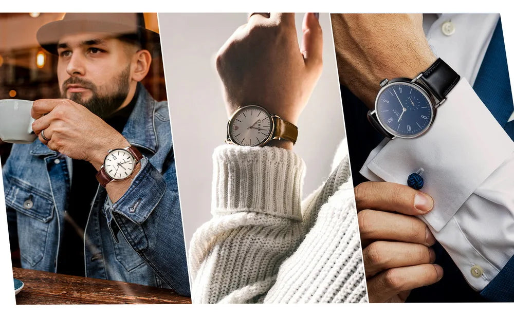 Hemsut Genuine Leather Watch Bands Quick Release Handmade HORWEEN Cowhide Leather Wrist Straps 18mm 19mm 20mm 21mm 22mm