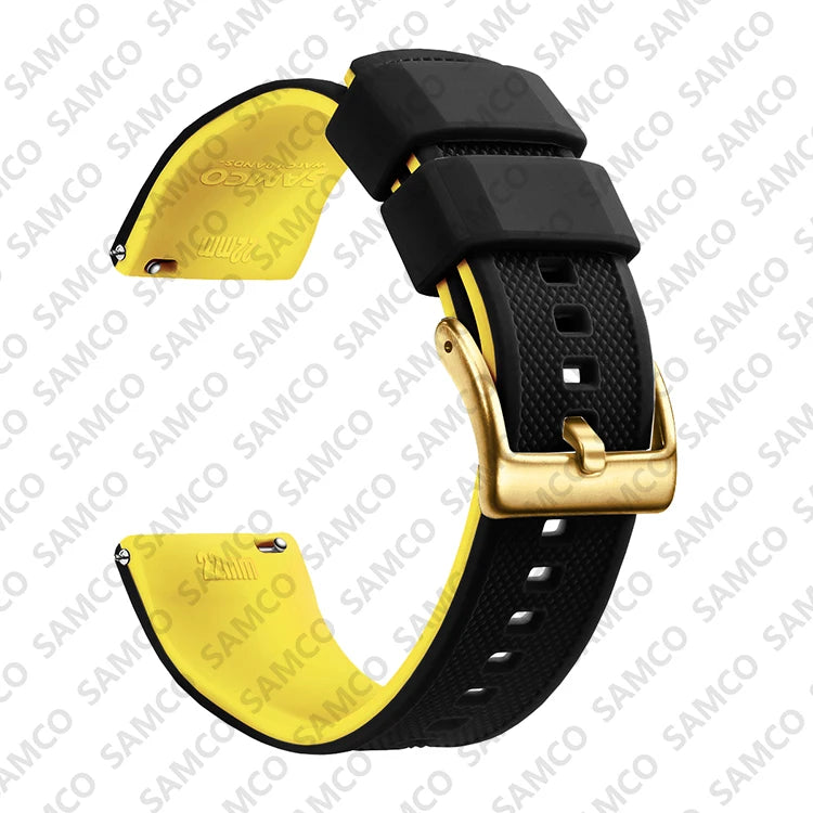 Premium Silicone Quick-Release Watch Band 18/20/22mm